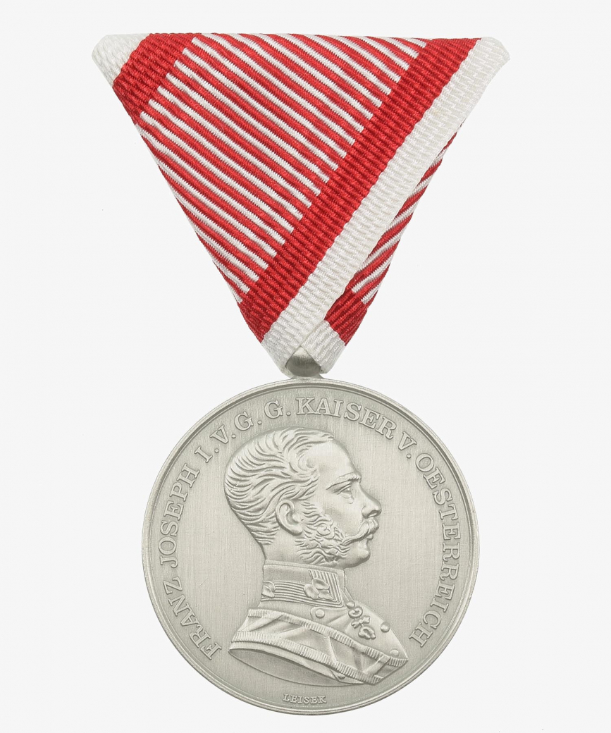 Austria, Imperial and Royal Franz Joseph I. Bravery Medal, Silver
